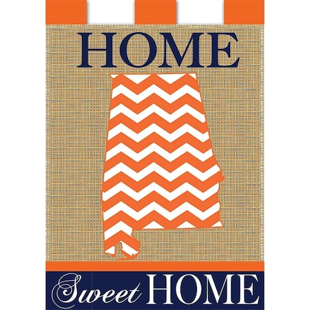 Home Sweet Home Double Applique Flag